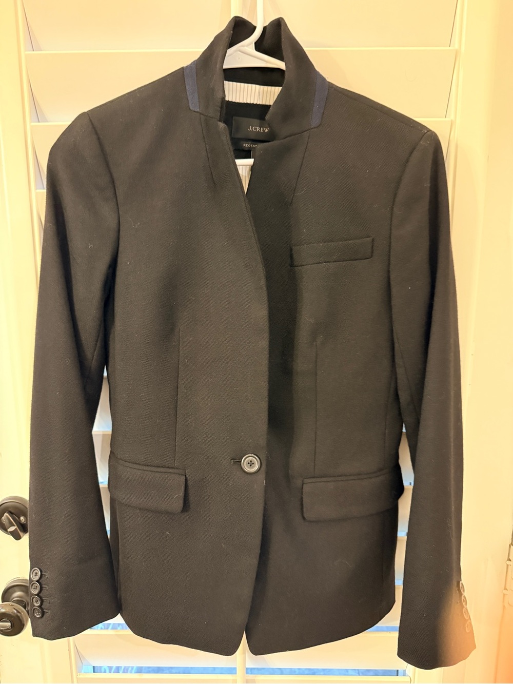 J. Crew Women’s Black Regent Blazer